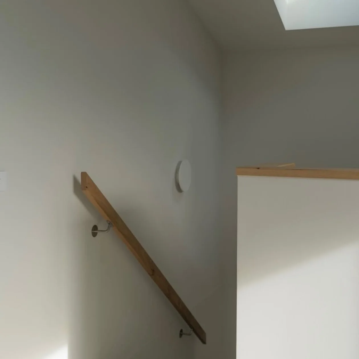 Ceiling in a home with existing light fittings