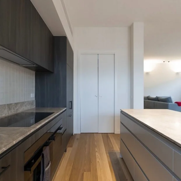 Completed kitchen after a renovation