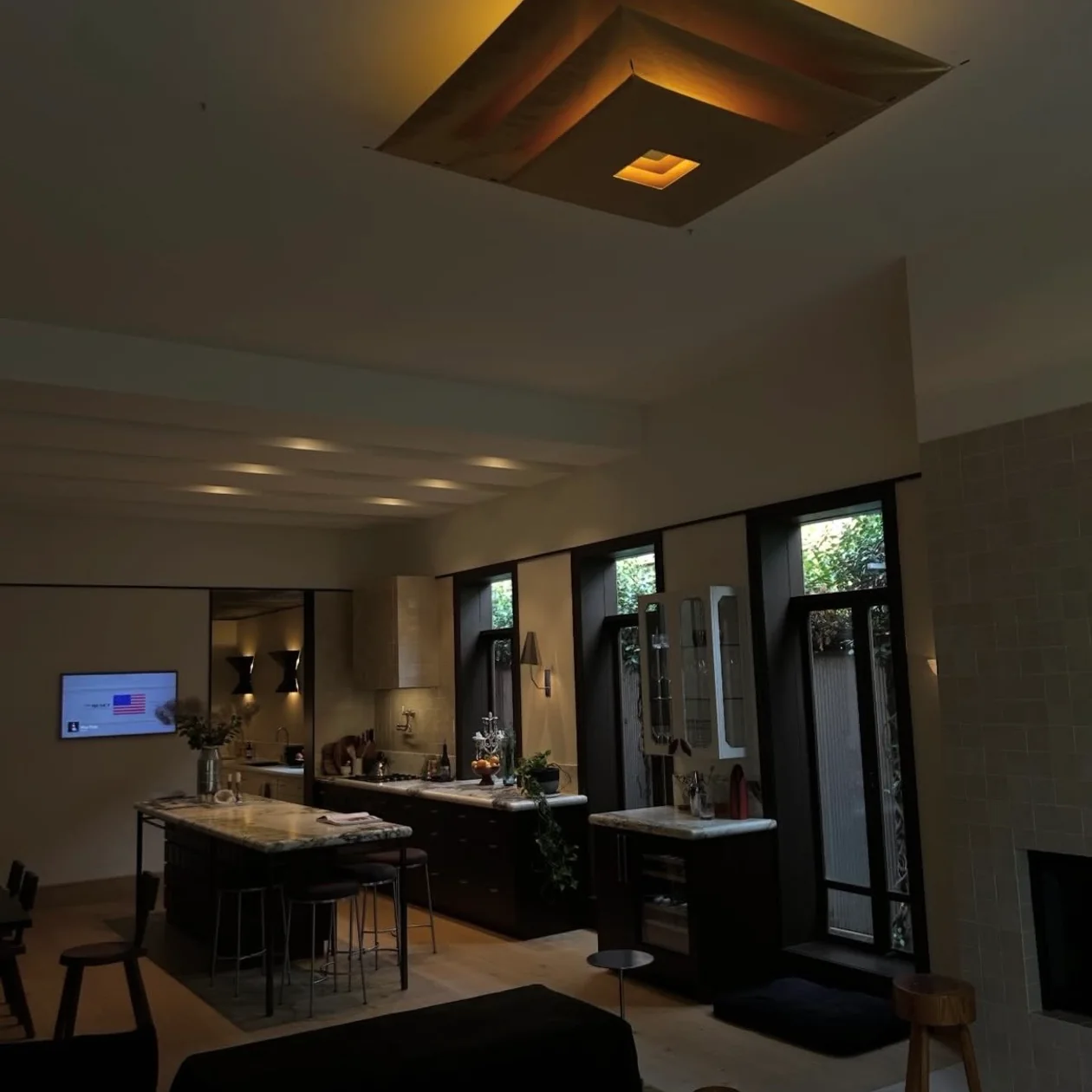 Finished living area after a renovation